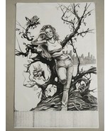 7 Page Lot Daerick Gross Bad Kitty Jade Purgatori Lady Death Art Chaos C... - £38.88 GBP