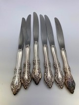 Oneida Community Silverplate SILVER ARTISTRY Dinner Knives x6 - £39.95 GBP