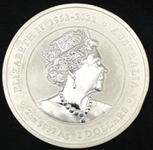2019 Silver 2 oz GB Queens Beast Yale of Beufort .9999 Fine Coin Royal Mint - £73.98 GBP