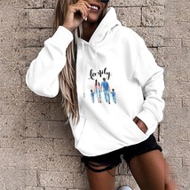 Ladies Clothes Hoodie Long Sleeve  Pullover Mom Print Pullover Harajuku Girls St - £56.91 GBP