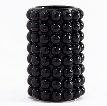 Anding Black Vase. Flowers. Black Ceramic Vase For Home Decor., A9901L Black Big - £27.31 GBP