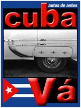 4318.automobiles.cuba va.autos de antes.ad.POSTER.decor Home Office art - £12.77 GBP+