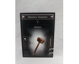 *Punched* Path Of Exile Exilecon Wooden Hammer Normal Trading Card - $24.74