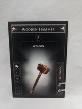 *Punched* Path Of Exile Exilecon Wooden Hammer Normal Trading Card - £19.71 GBP