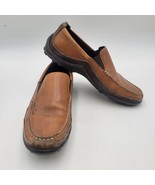 Cole Haan Driving Loafers Camel/Brown Leather Round Toe Slip On Shoes Si... - $611.84 MXN