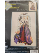 Collection Wizard of Fire Counted Cross Stitch Kit #122-26 Janlynn Platinum - $39.90