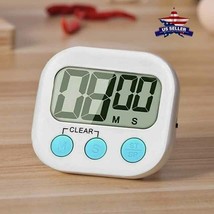 Digital Kitchen Timer Magnetic Cooking Lcd Large Count Down Clear Loud A... - $14.99