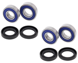New All Balls Front Wheel Bearing &amp; Seal Kit For 12-13 Yamaha Grizzly 30... - $43.98