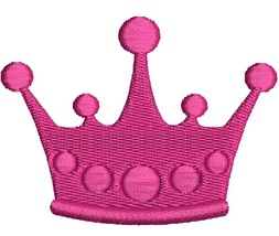 small crown  Machine Embroidery Designs. - $1.49