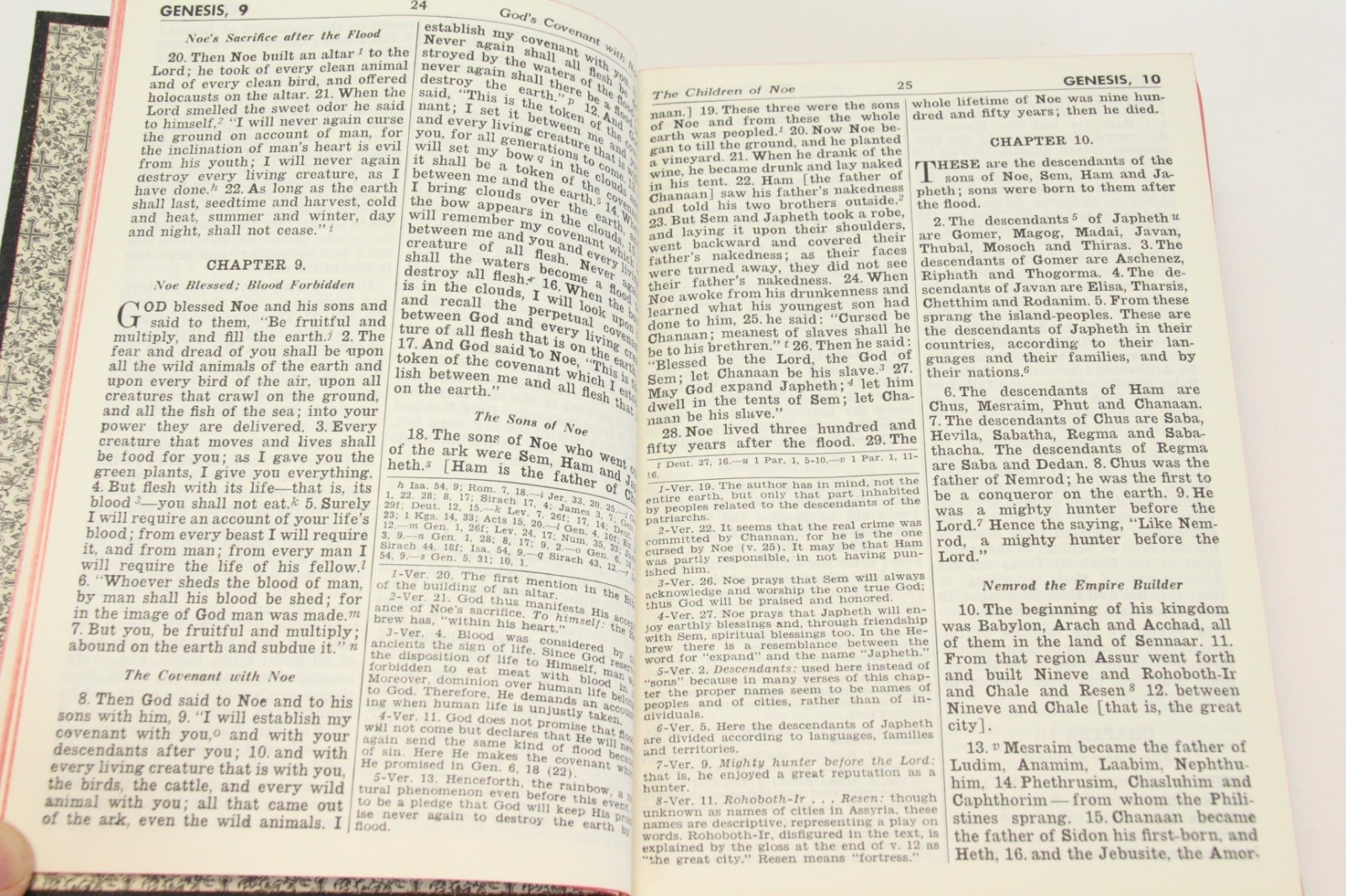 Holy Bible New Catholic Edition 1957 Confraternity Douay Version Large Type Item image 8