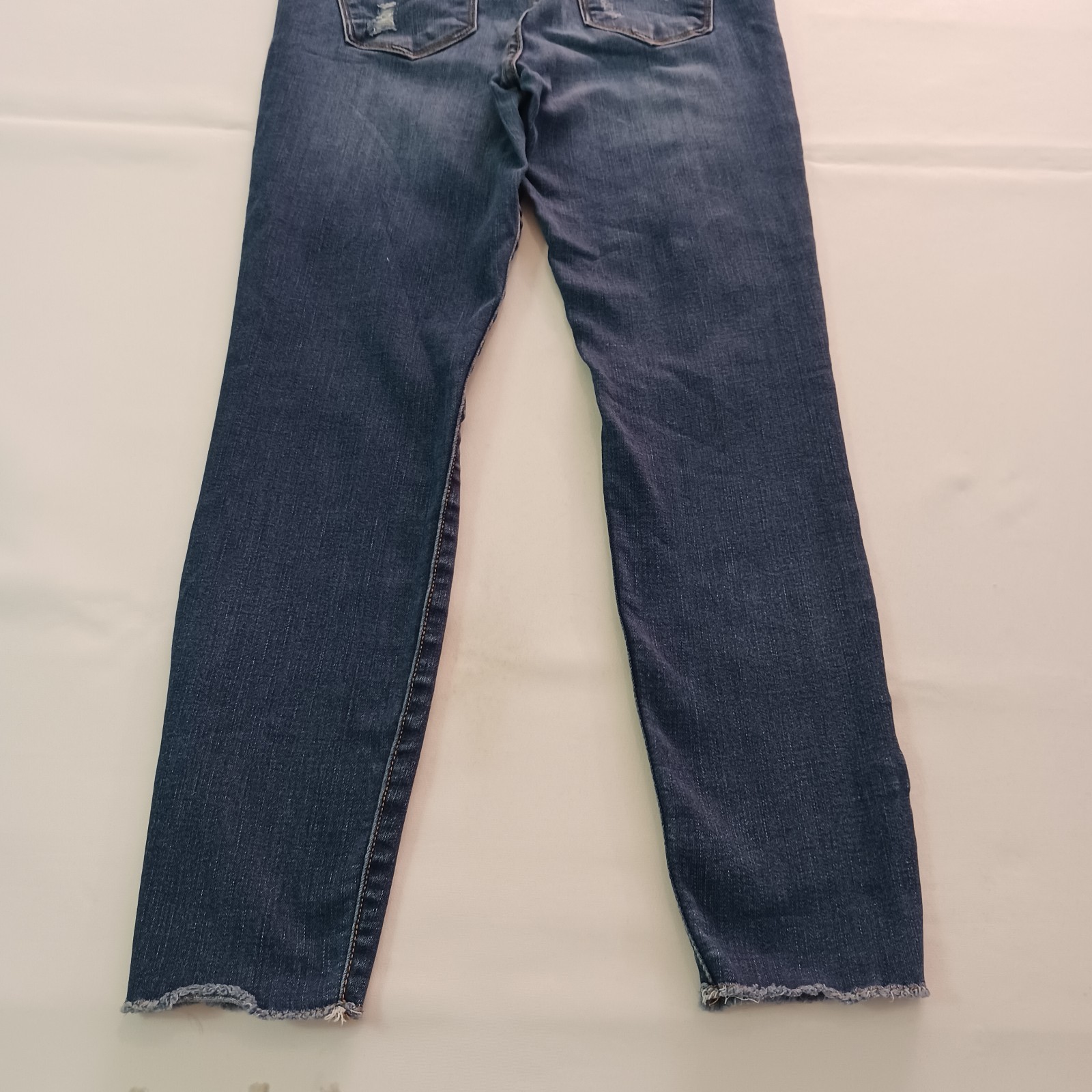 Judy Blue JB8276DK Women's Blue Cotton Blend Distressed Jeans Size 7/28 (29×29) Item image 13