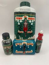 BINT EL SUDAN 4 PCS SET (1Perfume 12ml+1Perfume 28ml+1Soap 80g+Powder 250g) - $56.42