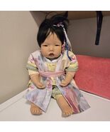 VTG Mei Fong by Gotz Dribble Baby 22&quot; Asian Doll Carin Lossnitzer 162/24... - $2,614.83 MXN