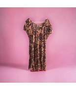 NWT Soft Surroundings Kara Maxi Dress Framboise Paisley Size 3X Pink Blue - $57.92