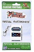 Mini Mattel Classic Football Electronic Handheld Game Worlds Coolest Key... - $14.95