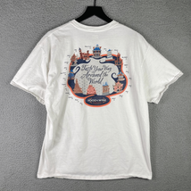 Epcot Disney Food Wine Festival Shirt Mens Size XL 2013 White Figment Passholder - $14.85