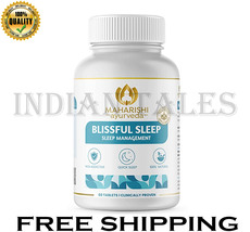 Maharishi Ayurveda Blissful Sleep |Helps Sleep Better Natural Herbal |60 Tablets - £31.96 GBP