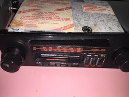 Sparkomatic SR37 AM/FM Cassette Stereo Radio W Built In Equalizer-RARE-S... - $369.06