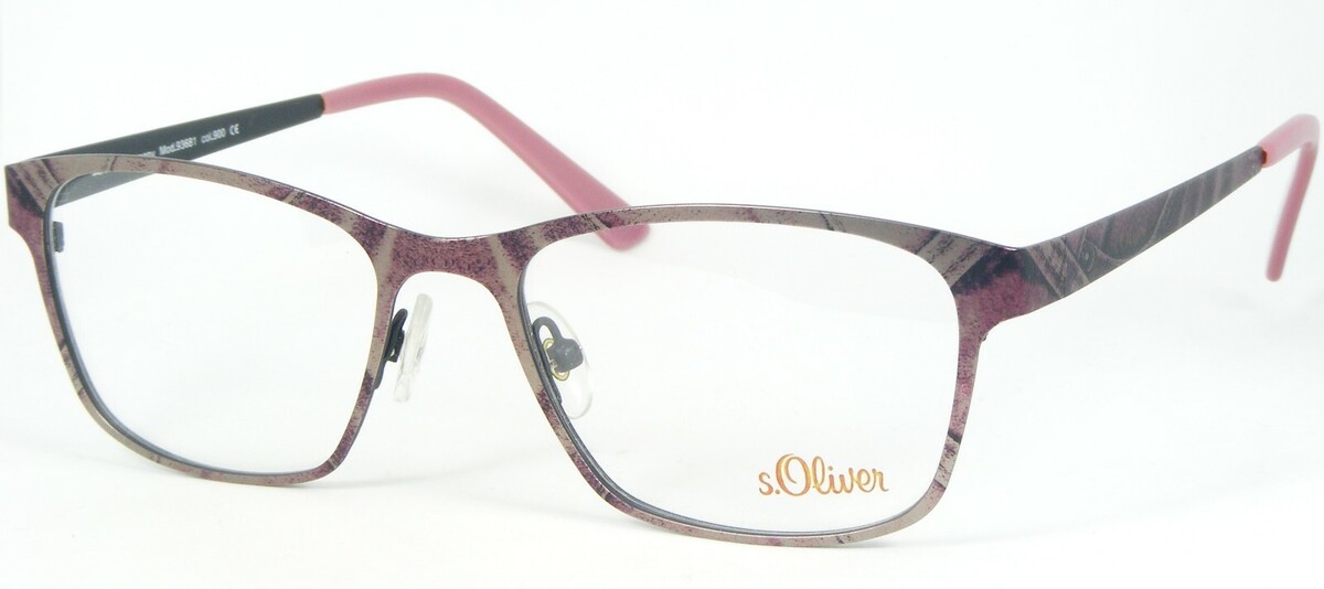 S. Oliver Mod 93681 900 Lila / Grau / Schwarz Brillenfassung 52-17-135 mm - $58.37