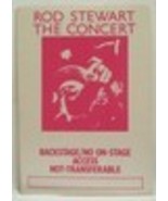 ROD STEWART - THE CONCERT - VINTAGE ORIGINAL REAL 1970&#39;s CLOTH BACKSTAGE... - $27.40 CAD