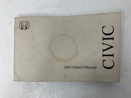 2003 Honda Civic Owners Manual OEM A02B41022 - $35.99