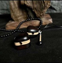 Muyu Chant Drum With Mallet Handmade Wood Fish Drum For Meditation Artis... - $110.19 CAD