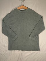 KJ BROS Long Sleeve Gray Thermal Shirt Men&#39;s 3XL Lightweight Easy Care S... - $10.44