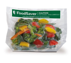 FoodSaver Freeze &#39;N Steam Microwave Quart Vacuum-Seal Cooking Bags, 16 c... - $19.95