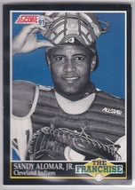 M) 1991 Score Baseball Trading Card - Sandy Alomar Jr #851 - The Franchise - £1.55 GBP