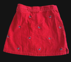 VTG Gymboree Skirt Baby Toddler Girl Size 3T Corduroy Whale Embroidered Nautical - £29.09 GBP