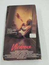 Vicious VHS - RARE 80s Horror Slasher Thriller Cult Classic Vintage 1988 HTF VTG - £30.72 GBP