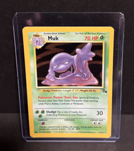 Muk Pokemon Trading Card Game TCG Holo  Fossil Base Set 1st Edition 1999 - $18.69