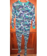 Boy Girl camo hunting one piece union suit Cat & Jack size L 12/14 pajamas - $10.00