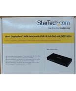 StartTech.com 2 Port DisplayPort KVM Switch 2 x 1 USB 2.0 Hub Port 02-1530A - $922.02 MXN