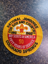 Boy Scout BSA Jacket Patch National Jamboree 1960 - $24.74