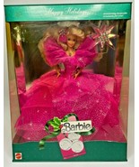 1990 Barbie &quot;Happy Holidays&quot; Doll Special Edition NIB Box Damage#5 - £70.52 GBP