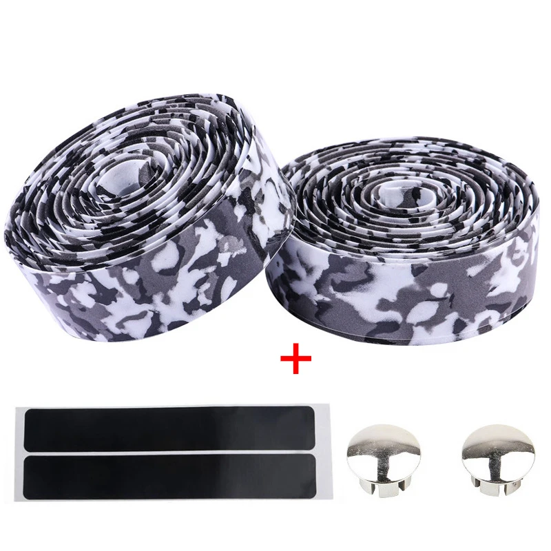 1Pair Bicycle Handlebar Strap MTB Road Bike Handle Tape Non-Slip Sponge Belt Tap - £28.38 GBP