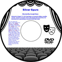 Silver Spurs 1943 DVD Movie Western Roy Rogers Smiley Burnette John Carradine Ph - £3.97 GBP
