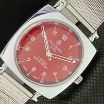 Old Henri Sandoz &amp; Fils Winding Swiss Mens Wrist Mechanical Watch a416476-6 - £18.07 GBP