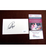 PAUL AZINGER 16 PGA TOUR TITLES HOF GOLFER SIGNED AUTO VTG INDEX CARD JS... - €25,86 EUR