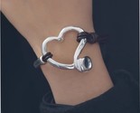 E 50 alloy heart shaped lucky rope handmade bracelet outdoor jewelry for boyfriend thumb155 crop