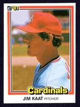 St Louis Cardinals Jim Kaat 1981 Donruss Baseball Card #536 nr mt ! - £0.39 GBP