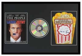 Larry Flynt &amp; Milos Forman Dual Signed Framed People vs DVD &amp; Photo Display - £197.37 GBP