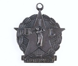 c1940&#39;s Texas University Interscholastic League Golf State meet sterling... - $94.05