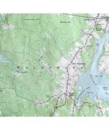 Map Waldoboro West Maine USGS 1979 Topographic Vintage Geo 1:24000 27x22... - €38,51 EUR