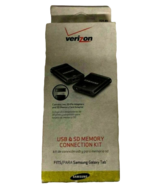 Verizon USB &amp; SD Speicher Verbindungskit für Samsung Galaxy Tab - Schwarz - $12.18 CAD