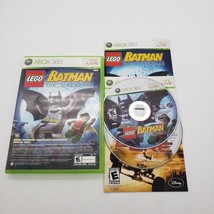 LEGO Batman: The Videogame &amp; Pure Motocross (Microsoft Xbox 360, 2008) CIB - £6.19 GBP