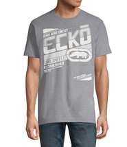 Nwt Ecko Unltd. Msrp $40.99 Men&#39;s Gray Crew Neck Short Sleeve T-SHIRT Size L - $18.99