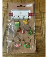 Christmas Wine Glass Charms - $9.85
