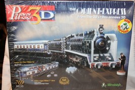 The Orient Express 1920's Train 3-D Puzzle from Wrebbit 769 Pieces 4' Long! BNOS - $150.00